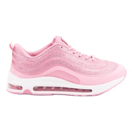 Calzado deportivo de moda rosado