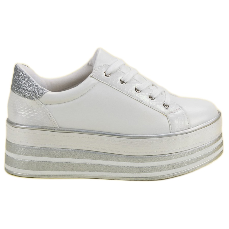 Weide Zapatillas en la plataforma blanco Weide Zapatillas en la plataforma blanco