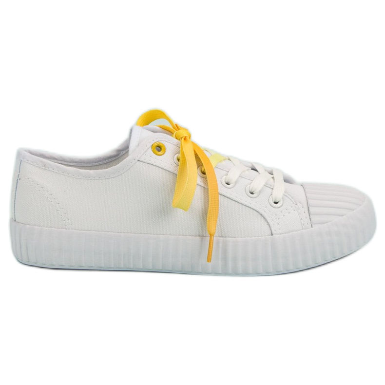 Yes Mile Zapatillas blancas de moda blanco Yes Mile Zapatillas blancas de moda blanco