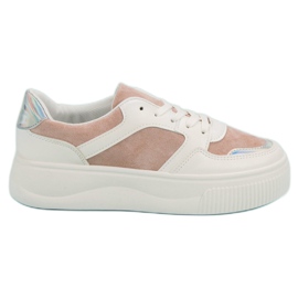 Seastar Creepers de moda blanco rosado