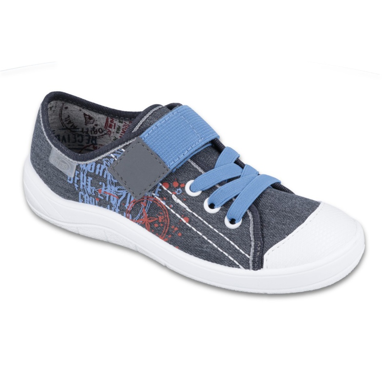 Calzado infantil befado 251Y117 azul gris
