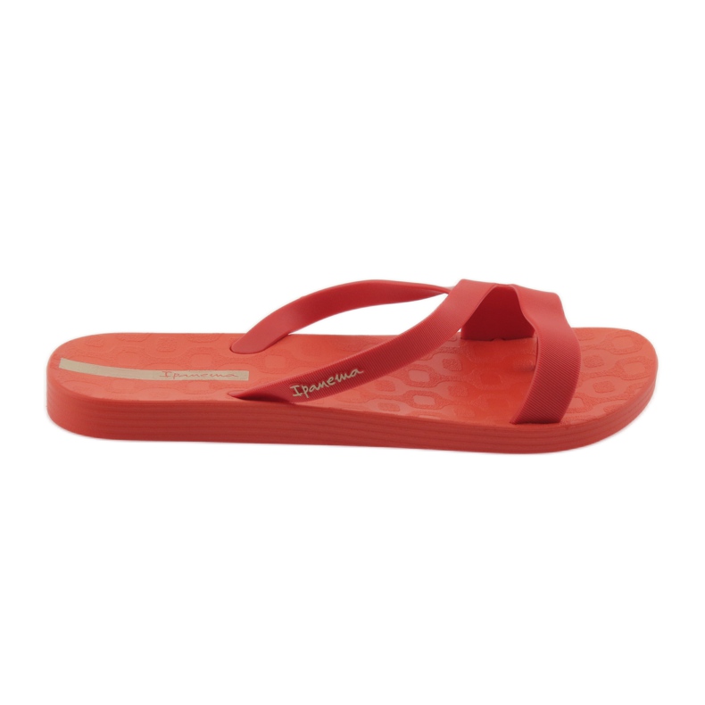 Ipanemai folla de mujer -flops 26263 rojo