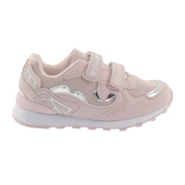 Sports Velcro American Club ES18 rosa empolvado gris