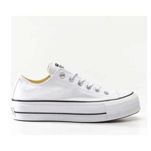 Converse Chuck Taylor All Star Lift 251 Blanco Negro Blanco