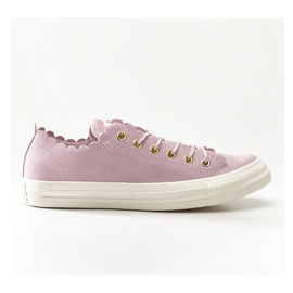 Converse Garza Chuck Taylor All Star Scallop 416 Rosa Espuma Dorada púrpura