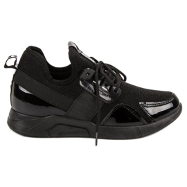 Zapatillas slip-on negras negro