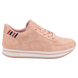 Calzado deportivo cómodo rosa