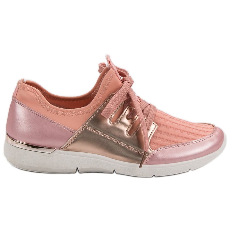 Calzado deportivo sin cordones rosado Calzado deportivo sin cordones rosado
