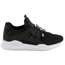 Calzado deportivo calado negro Calzado deportivo calado negro