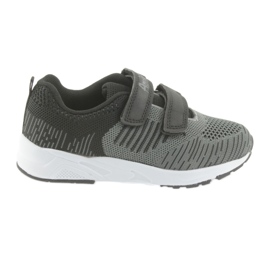American Club Zapatillas deportivas American CA05 velcro negro gris