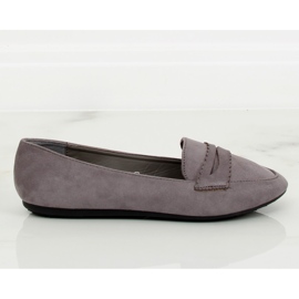 Bailarina mocasines gris JM6655Q Gris II-GAT
