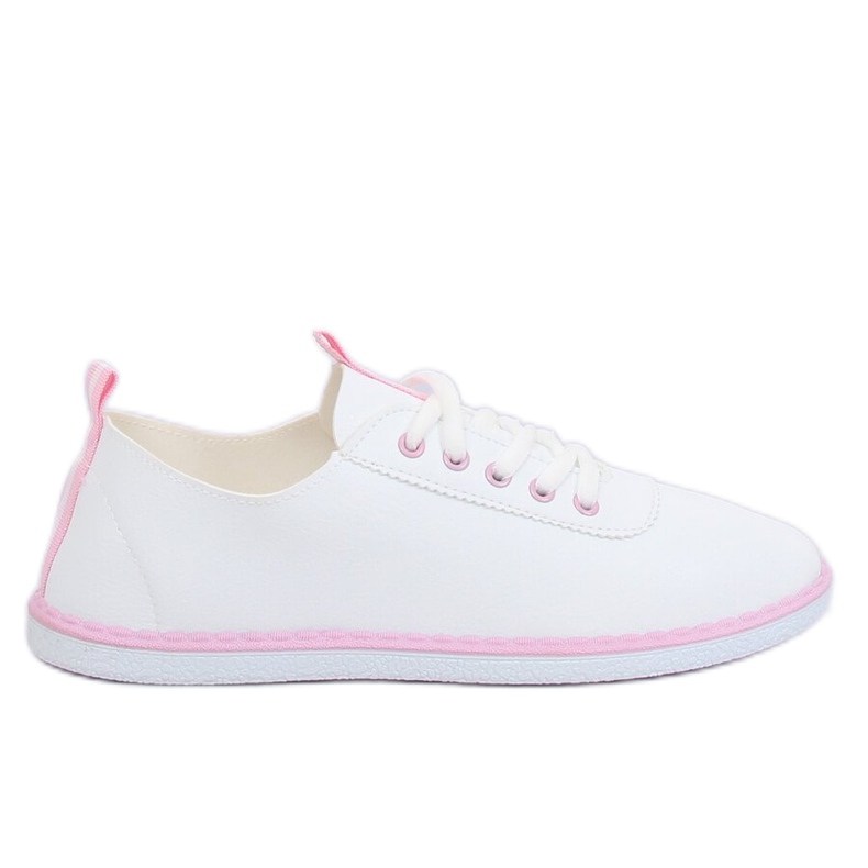 Zapatillas de mujer blanco y rosa XJ-2918 Pink