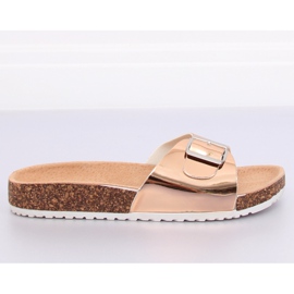 Chanclas de metal champagne DD94P Champagne II-GAT rosa