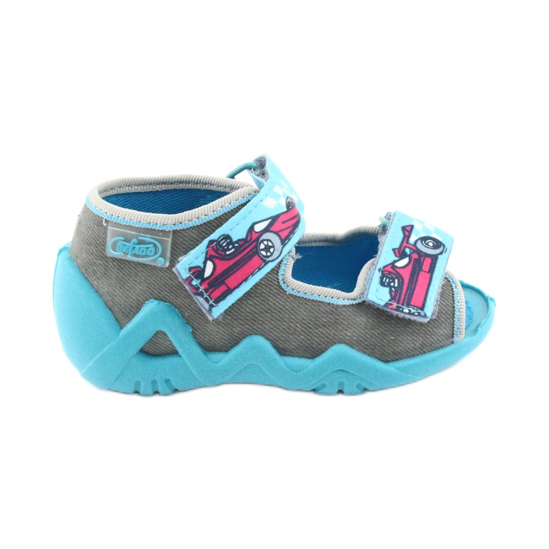 Calzado infantil befado 250P085 azul gris