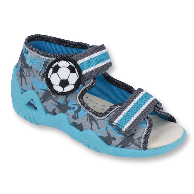 Calzado infantil befado amarillo 350P001 azul gris