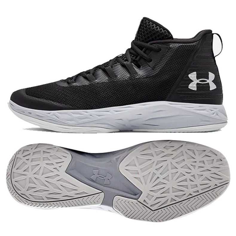 Under Armour Zapatillas de baloncesto Ua Jet Mid M 3020623-003 negro negro
