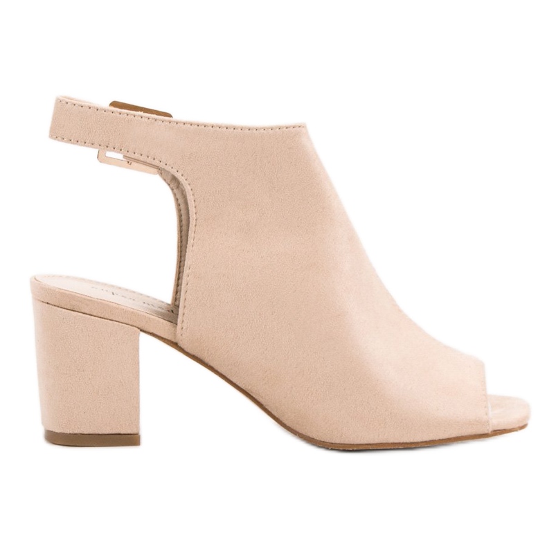 Super Mode Sandalias construidas en una barra marrón Super Mode Sandalias construidas en una barra marrón