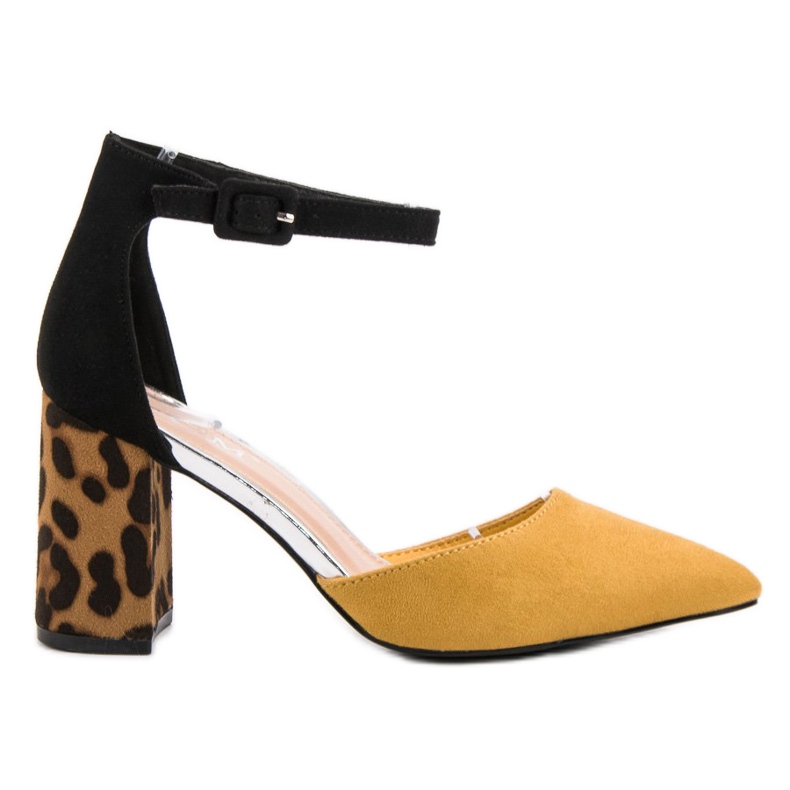 Cm Paris Bombas de moda Szpic amarillo