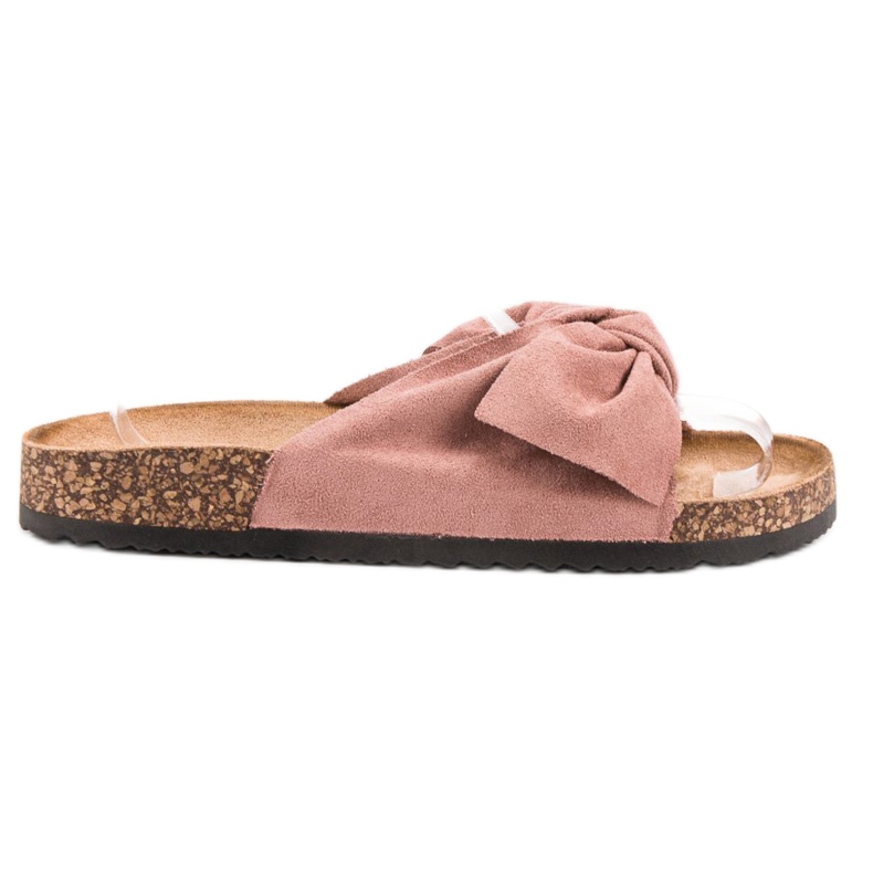 Anesia Paris Zapatillas de gamuza rosado
