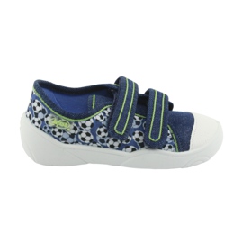 Calzado infantil befado 907P103 blanco azul azul marino