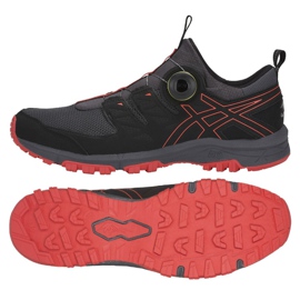 Zapatillas de running Asics Gel Fuji Rado M T7F2N-020 negro