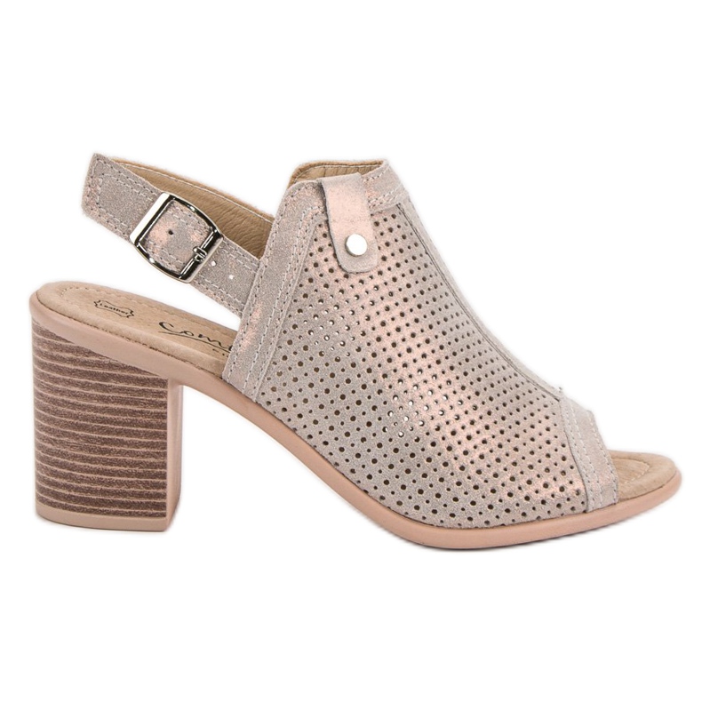 Filippo Sandalias revestidas de cuero gris Filippo Sandalias revestidas de cuero gris