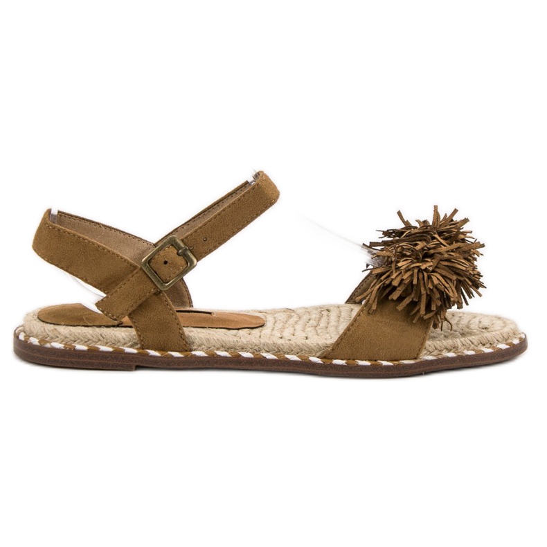 Corina Sandalias camel marrón