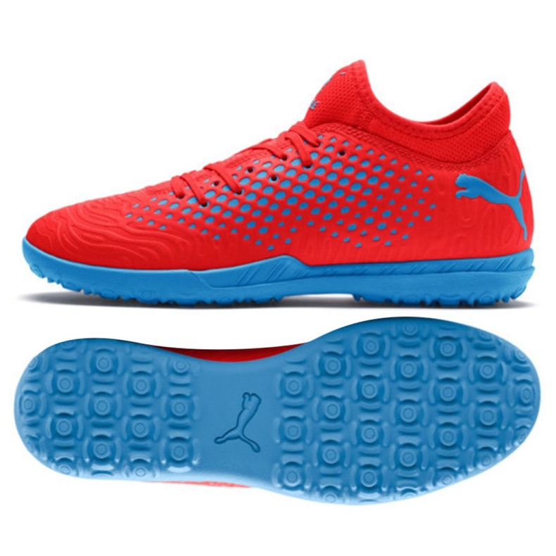 Botas de fútbol Puma Future 19.4 Tt M 105548 01 rojo rojo