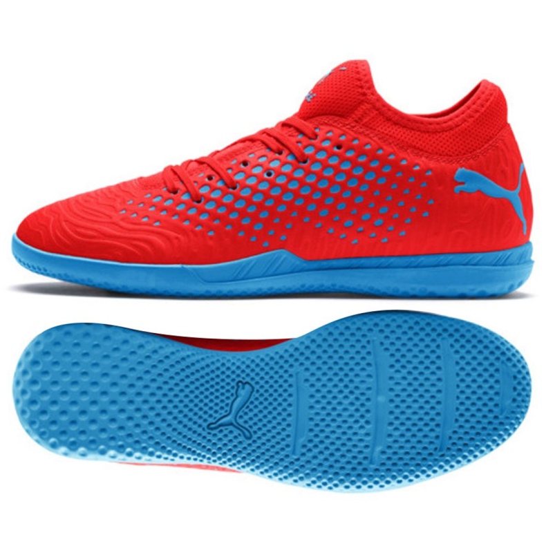 Zapatos de interior Puma Future 19.4 It M 105549 01 multicolor rojo