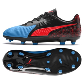 Botas de fútbol Puma One 19.4 Fg Ag Jr 105501 01 multicolor negro