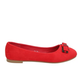 Bailarinas de mujer rojas X-3 Rojo