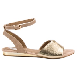 Sandalias Vinceza Casual amarillo