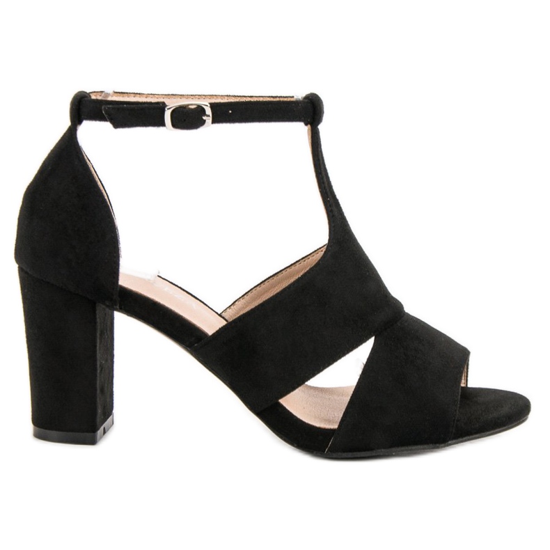 Vinceza Sandalias negras negro