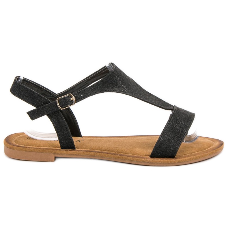 Vinceza Sandalias negras negro