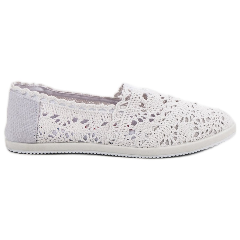 Seastar Slipons de encaje blanco