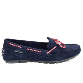 Mocasines mujer azul marino MH04 Navy