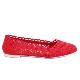 Bailarinas caladas rojas 4701 Rojo