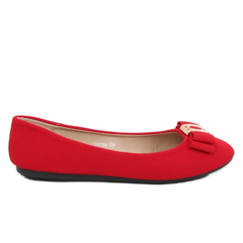 Bailarinas de mujer rojas JM6675Q Rojo