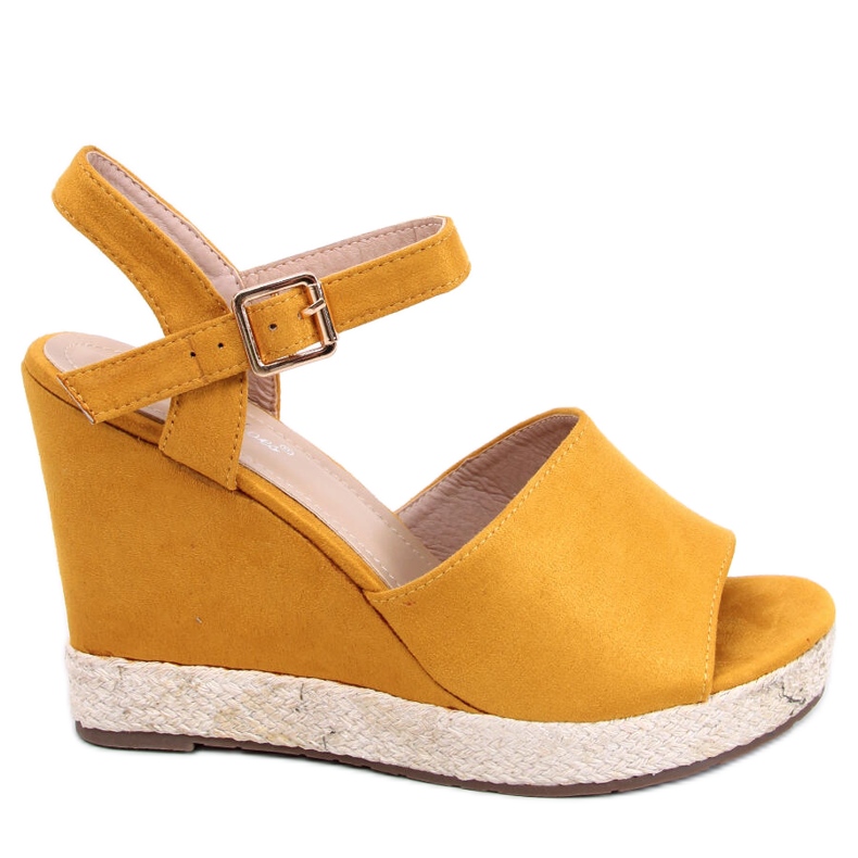 Amarillo Sandalias de cuña FD-5M14 Amarillo