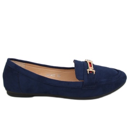 Mocasines mujer azul marino JM8542Z Azul Marino