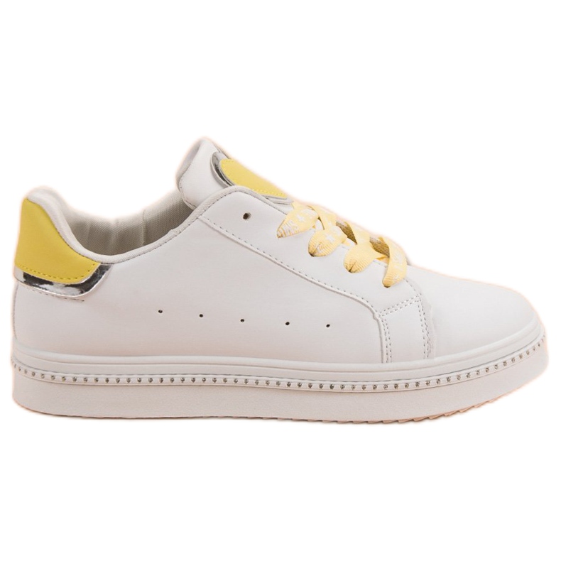 Calzado deportivo con cordones blanco Calzado deportivo con cordones blanco
