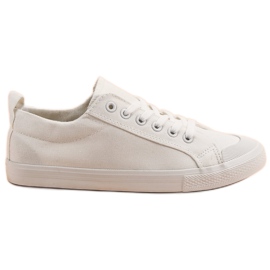 Zapatillas bajas blancas blanco