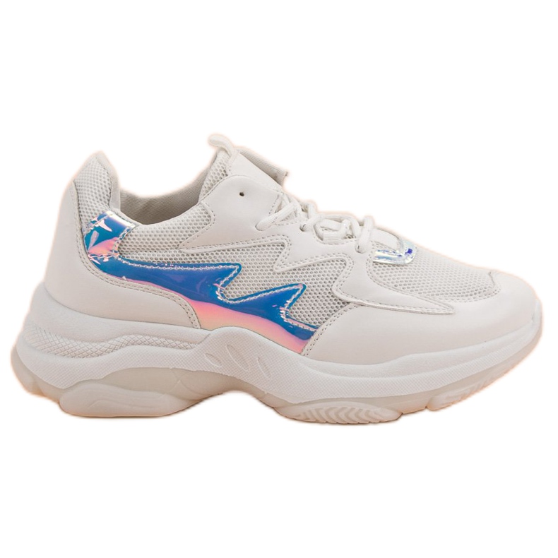 Kayla Zapatillas Blancas Con Efecto Holo blanco