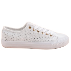 Zapatillas Textiles Blancas blanco