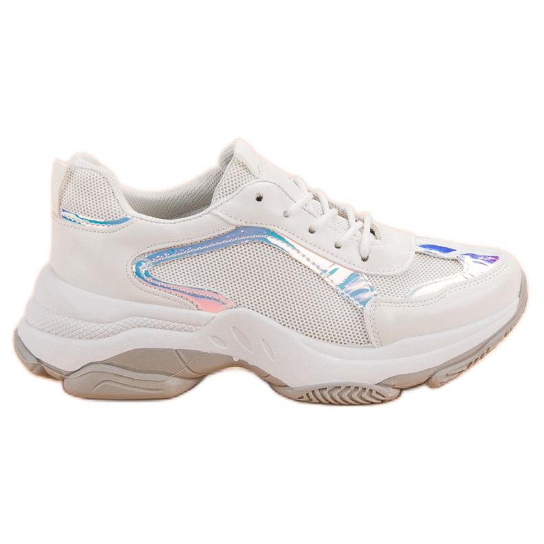 Renda Zapatillas de moda blanco