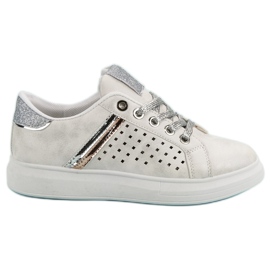 Calzado deportivo de moda gris