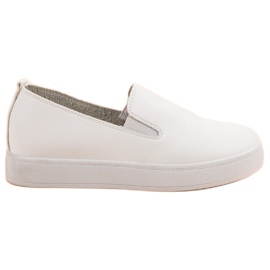 Slipons Clásicos blanco Slipons Clásicos blanco