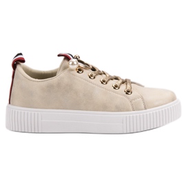 Zapatos casuales para mujer amarillo
