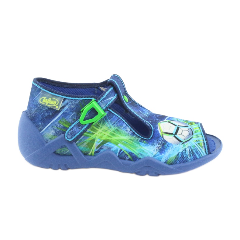Calzado infantil befado 217P098 azul verde multicolor