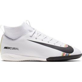 Zapatos de interior Nike Mercurial Superfly X 6 Academy Ic Jr AJ3110-109 multicolor blanco